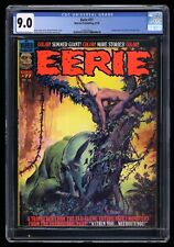 Eerie #77 CGC VF/NM 9.0 Off White to White Warren 1976 picture