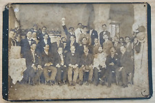 SPAN AMERICAN WAR CUBAN PATRIOTS GROUP STUDIO CABINET 1880s ORIG PHOTO 659 picture
