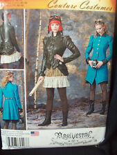 Simplicity Pattern S0497 Steampunk Haunt Couture Costume Sizes 14-16-18-20-22 UC picture