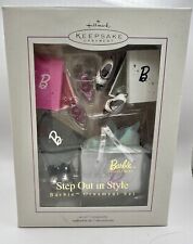 Hallmark Keepsake Barbie Step Out in Style Ornament Set 2005- Set of 7 Ornaments picture