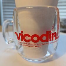 RARE Vintage VICODIN Isoptin Plastic Coffee Mug Drug Promo picture