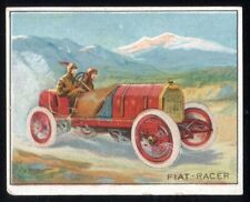 1910 T37 Turkey Red Automobile Series Fiat Racer picture