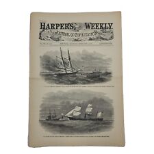 Reissue Of Harpers Weekly Civil War Era Newspaper Journal of Civilization 266 picture