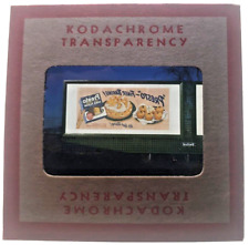 Kodachrome Red Border Slide | *1949* PRESTO CAKE FLOUR FOODS Billboard Sign Ad picture