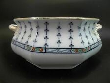 Antique Keeling & Co Burslem England Losol Ware Pompador Blue Bowl Porcelain picture