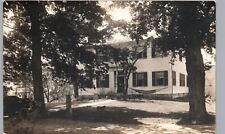 KEENE NH HORATIO COLONY HOUSE  real photo postcard rppc new hampshire antique picture
