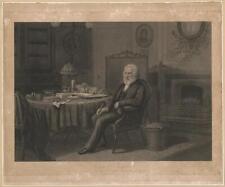 Photo:Henry W. Longfellow in his library at Craigie House, Cambridge picture