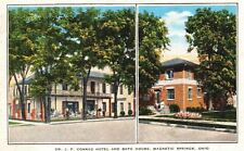 Vintage Postcard 1948 Dr. JF Conrad Hotel & Bath House Magnetic Springs Ohio OH picture