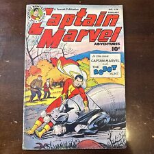 Captain Marvel Adventures #129 (1952) - Golden Age Robot Sci-Fi Cover picture