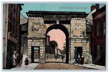 Londonderry Northern Ireland Postcard Bishop's Gate c1910 Antique Unposted picture