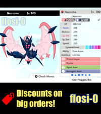 Pokemon Sword and Shield Shiny 6IV Dawn Wings Necrozma picture