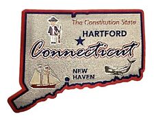 Connecticut The Constitution State Foil Fridge Magnet picture