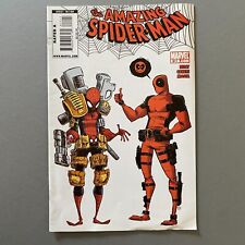 AMAZING SPIDER-MAN 611 DEADPOOL SKOTTIE YOUNG COVER ART (2009, MARVEL) picture