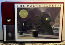 Polar Express Gift Set Narrated by William Hurt Book ~ Bell ~ Cassette (1985) picture