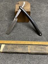 Vintage Shapleigh’s Hardware Barber Straight Razor S200  With Box R146 picture
