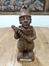 1977 Lionstone African Tribal Man Porcelain Whiskey Decanter RARE EMPTY picture