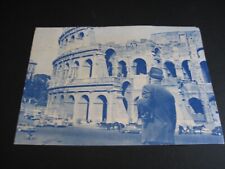 Vintage 1983 Roman Colosseum Postcard With 100 Lire Stamp & Posted Rome picture