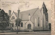 1906 Coatesville,PA Presbyterian Church,4th Ave & Main Street Rotograph Postcard picture