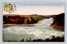 Postcard Great Whirlpool Niagara Falls New York, Antique M6 picture