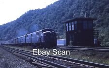Original 35mm Kodachrome Slide PRR Pennsylvania Railroad Train Action 1968 picture