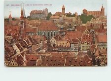 Postcard - Panoramic View of Nuremberg Germany - Unposted picture