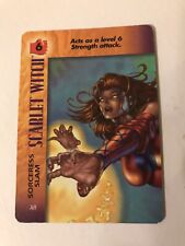 Marvel OVERPOWER SCARLET WITCH SORCERESS SLAM ERROR special - 6F - Powersurge picture