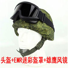 US Stock New Replica 6b26 Russian 99 Tactical Training Steel Helmet With Goggle picture
