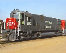 1975 SOUTHERN PACIFIC DIESEL at Colton, California 8.5X11 Photo picture
