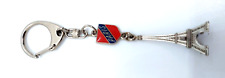 Vintage Paris France Keychain Eiffel Tower Made in France HP17 SAP picture