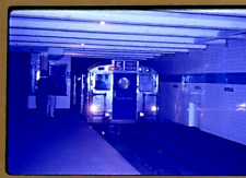 New York City Subway IND R-34 Car @ Court Street -  c.1967 35mm picture