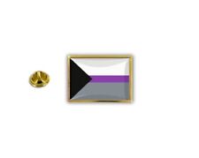 pins pin's flag national badge metal lapel button vest rainbow demisexual lgbt picture