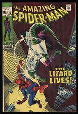 Amazing Spider-Man #76 FN+ 6.5 Lizard Human Torch Appearance Marvel 1969 picture