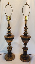 Vintage Ethan Allen Trophy Lamps PAIR E20885-1 NICE picture