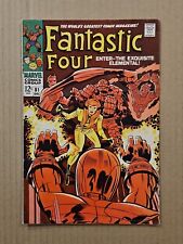 Fantastic Four #81 Crystal joins the FF Marvel 1968 FN- picture