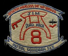 USN Navy VP-6 CAC-8 2nd Mech Patch RP-3 picture