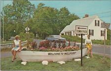 Welcome to Wellfleet Cape Cod Massachusetts Postcard picture