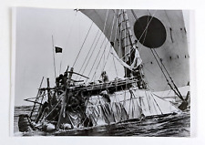 1970 RA II Norwegian Ship Boat Expedition Thor Heyerdahl Vintage Press Photo picture