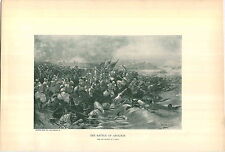 1897 Napoleon Bonaparte The Battle Of Aboukir PRINT By U. Checa picture