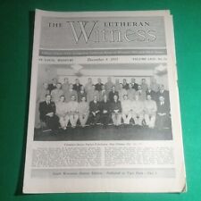 1945 the Lutheran Witness New Orleans  newsletter picture