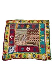Antique Indian Textile Banjara Hindu Lambada Embroidery Tapestry picture