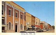 Fulton Kentucky~Lake Street~City Bank~National Stores~Dotty Shops~1950s Cars~PC picture