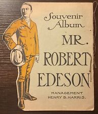 Vintage Robert Edeson Theatre Souvenir program in Davis’ Soldiers of Fortune picture