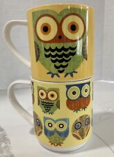 Pair Of Mugs - OWLS by Creative Tops LTD 10oz picture