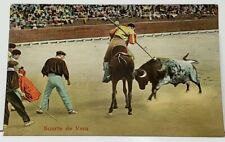 Bull Fighting LUCK OF ROD c1911 Mexico Bull Fight Postcard I18 picture