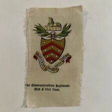 The Glosters Gloucestershire Regiment 28th & 61st Egypt Tobacco Silk Cigarettes picture