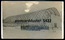 REAL PHOTO POSTCARD by Burgess MITCHELL Ontario 1910s Ice Rink? Construction picture