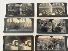 Lot 43 Stereo View Cards Mostly Military Scenes picture