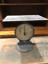 Vintage Set of Cast Iron Salter No 55  -  56 lb Parcel Weighing Scales picture