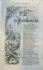 1880 Voices of Christmas Past Holiday Decorations Illustrations picture