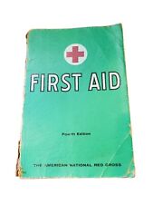 Vintage 1957 First Aid Book 4th Edition The American National Red Cross picture
